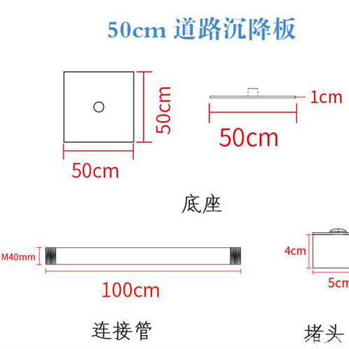 珠海沉降板规格型号如何选择？